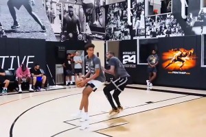 小伙這腳步，杜蘭特看了都直搖頭！